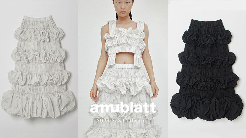 【New Brand】armublatt 「イージーケアなアイテムで叶えるエッジの効いた日常着」