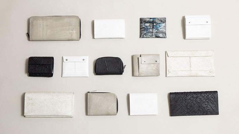 カバン作家・カガリユウスケ 充実した小物のラインナップをご紹介