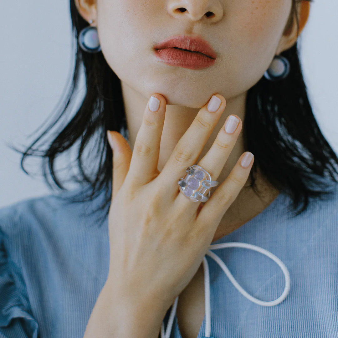 TEARDROP FRAME RING