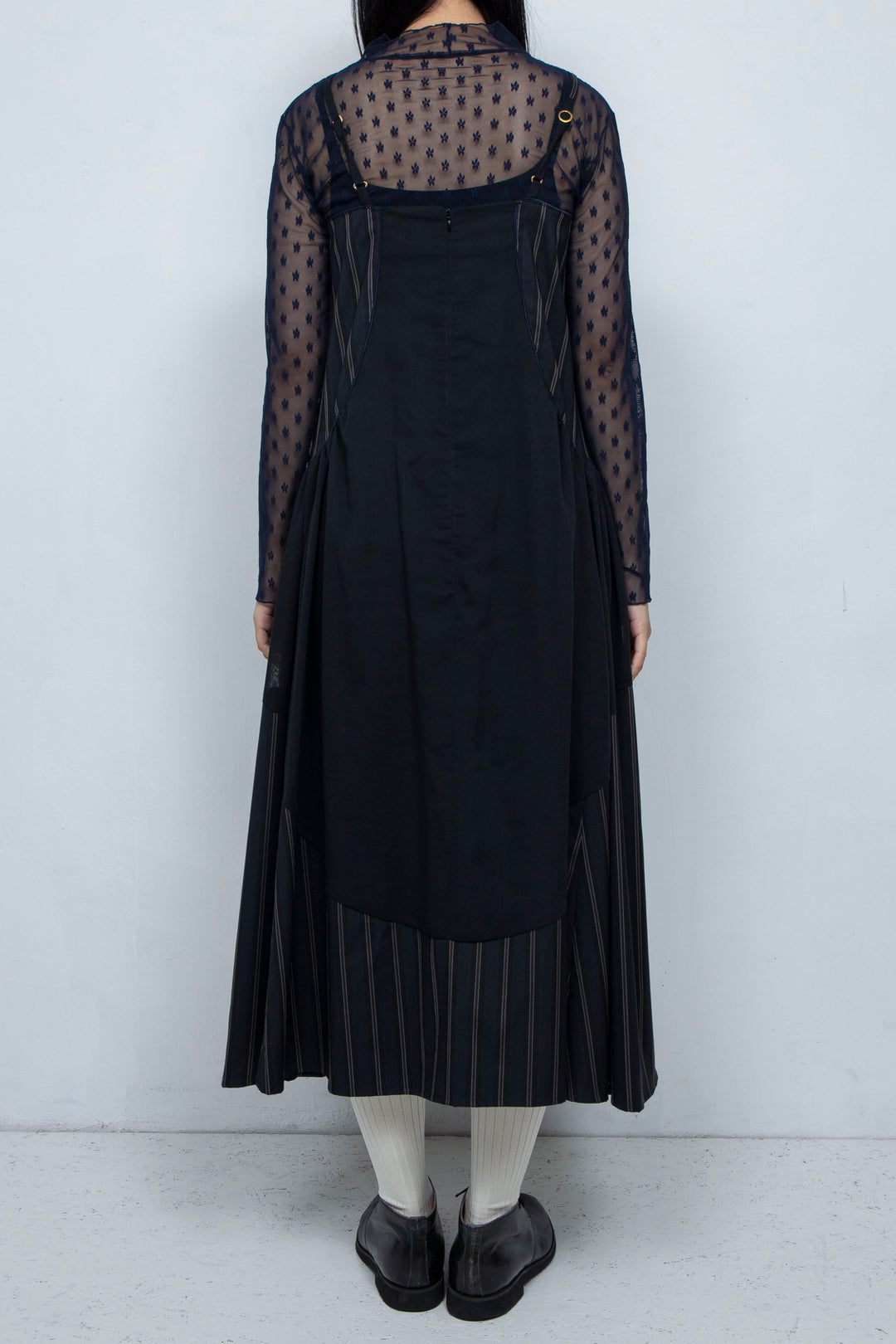 striped camisole dress