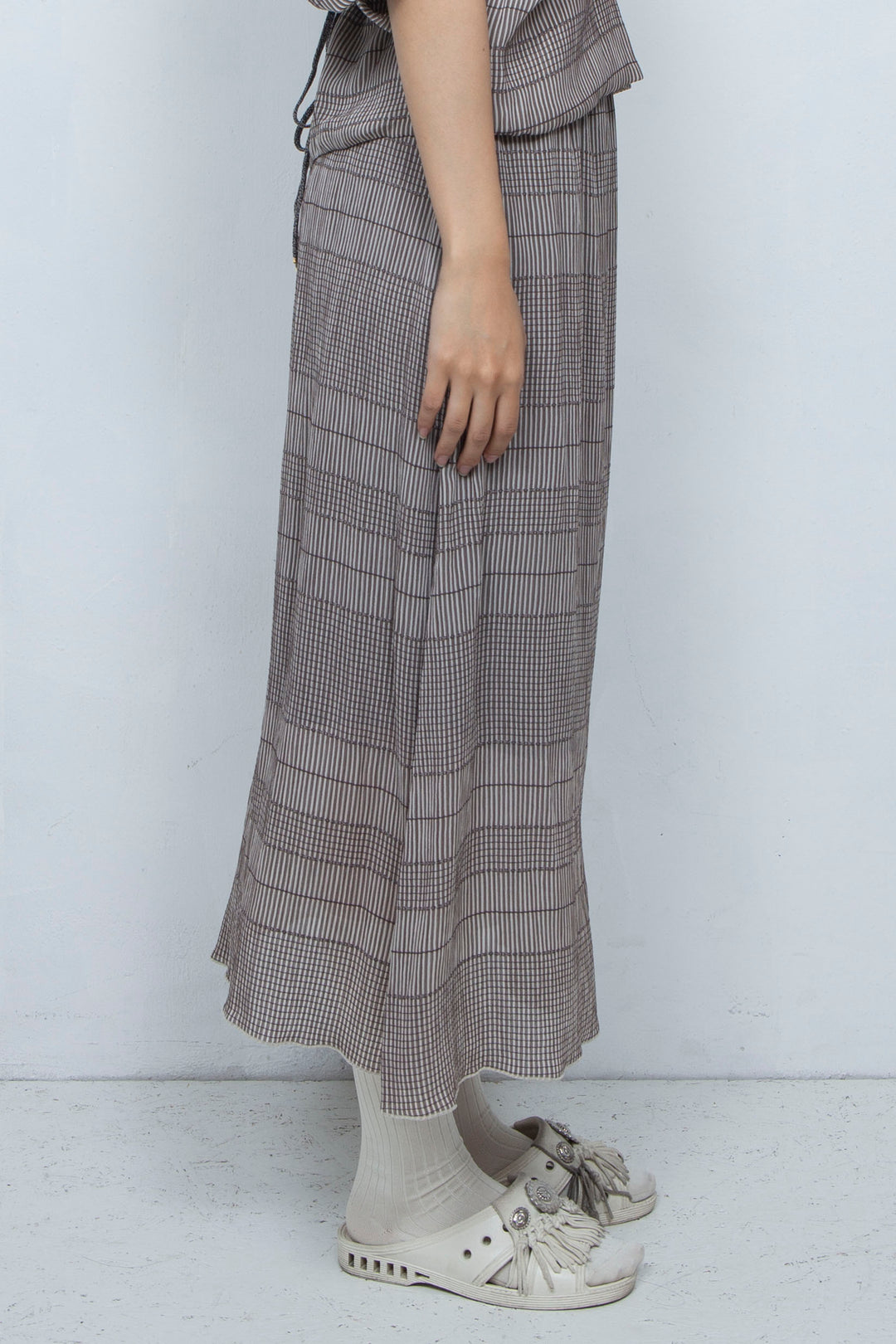willow jacquard skirt