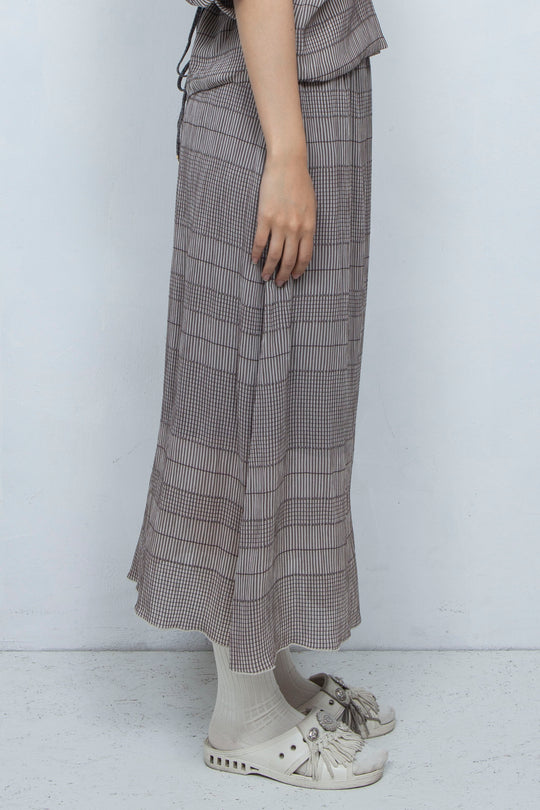 willow jacquard skirt