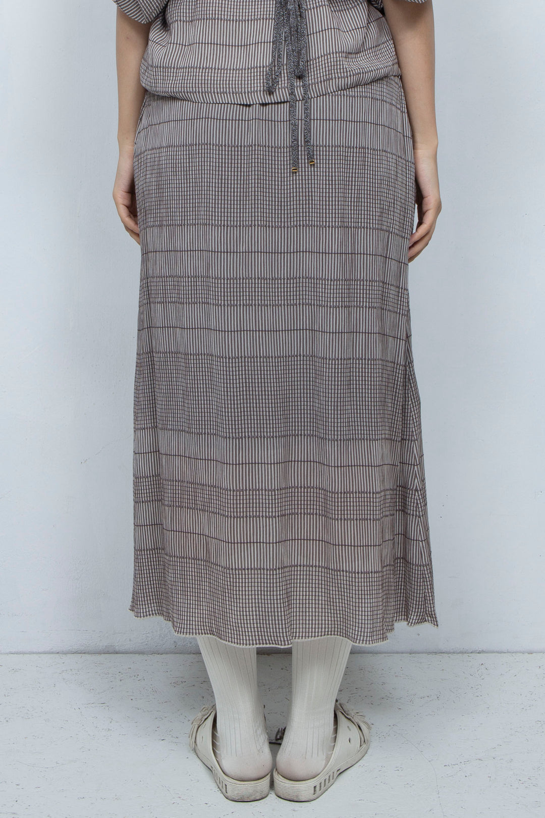 willow jacquard skirt