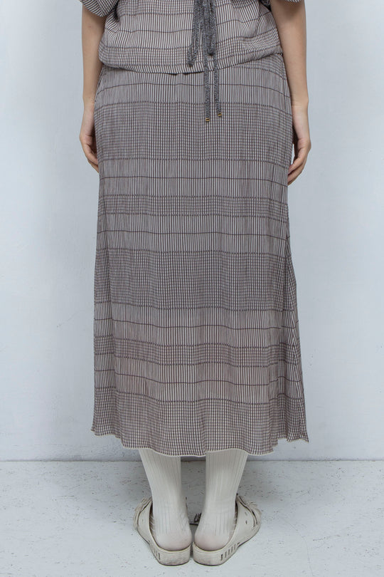 willow jacquard skirt