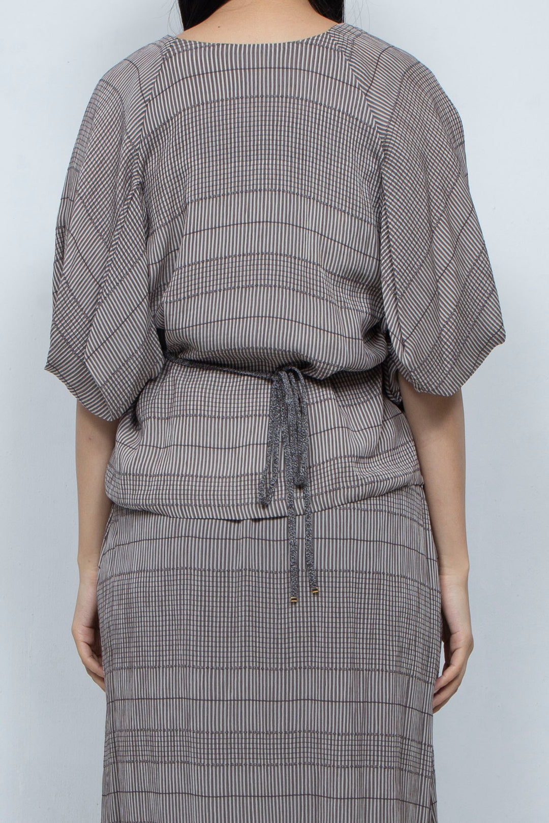 willow jacquard cache-coeur tops