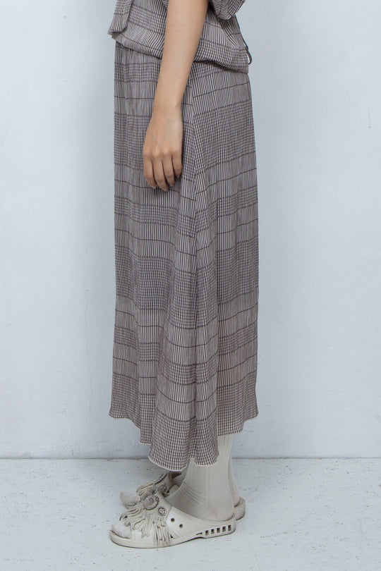 willow jacquard skirt