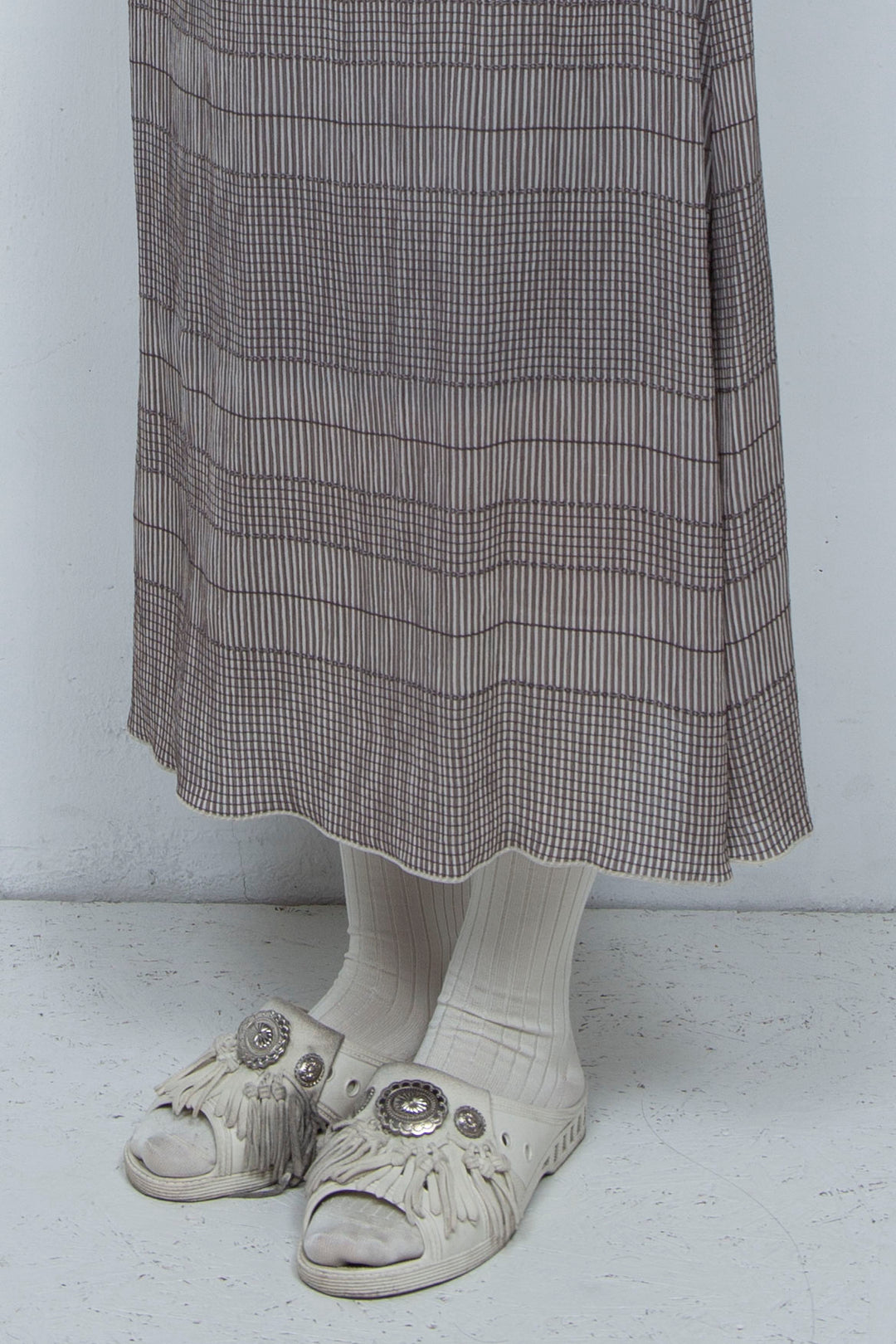 willow jacquard skirt