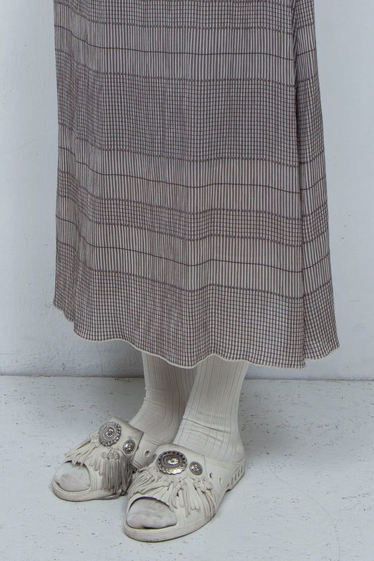 willow jacquard skirt
