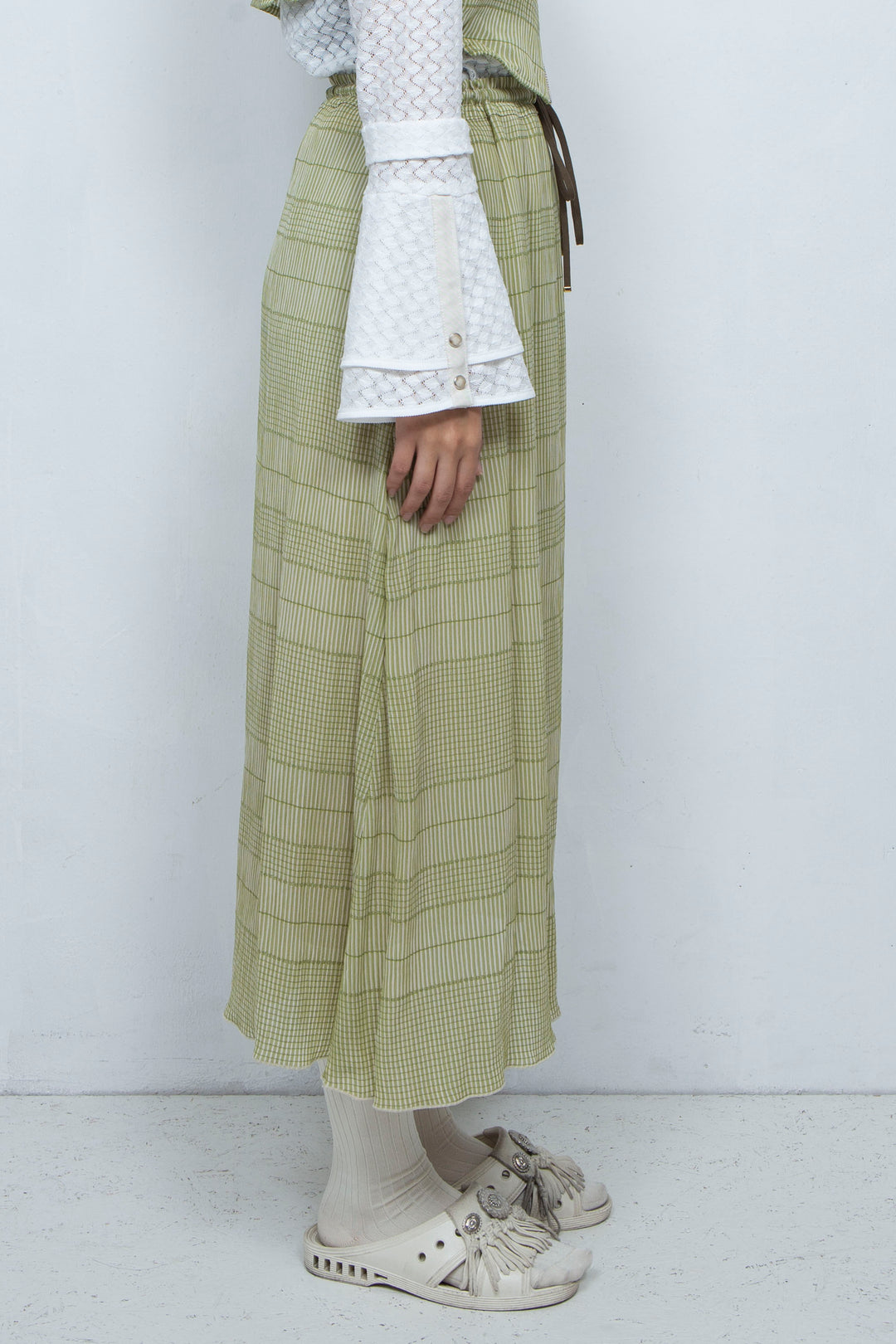willow jacquard skirt