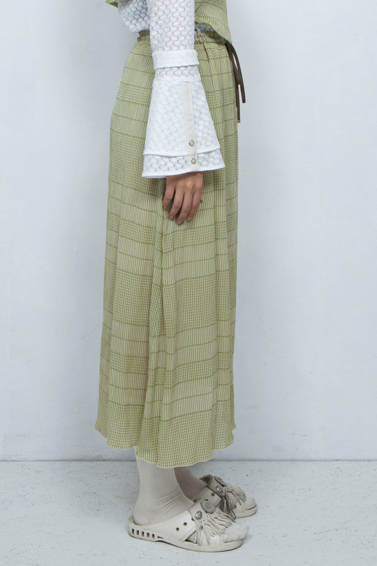 willow jacquard skirt