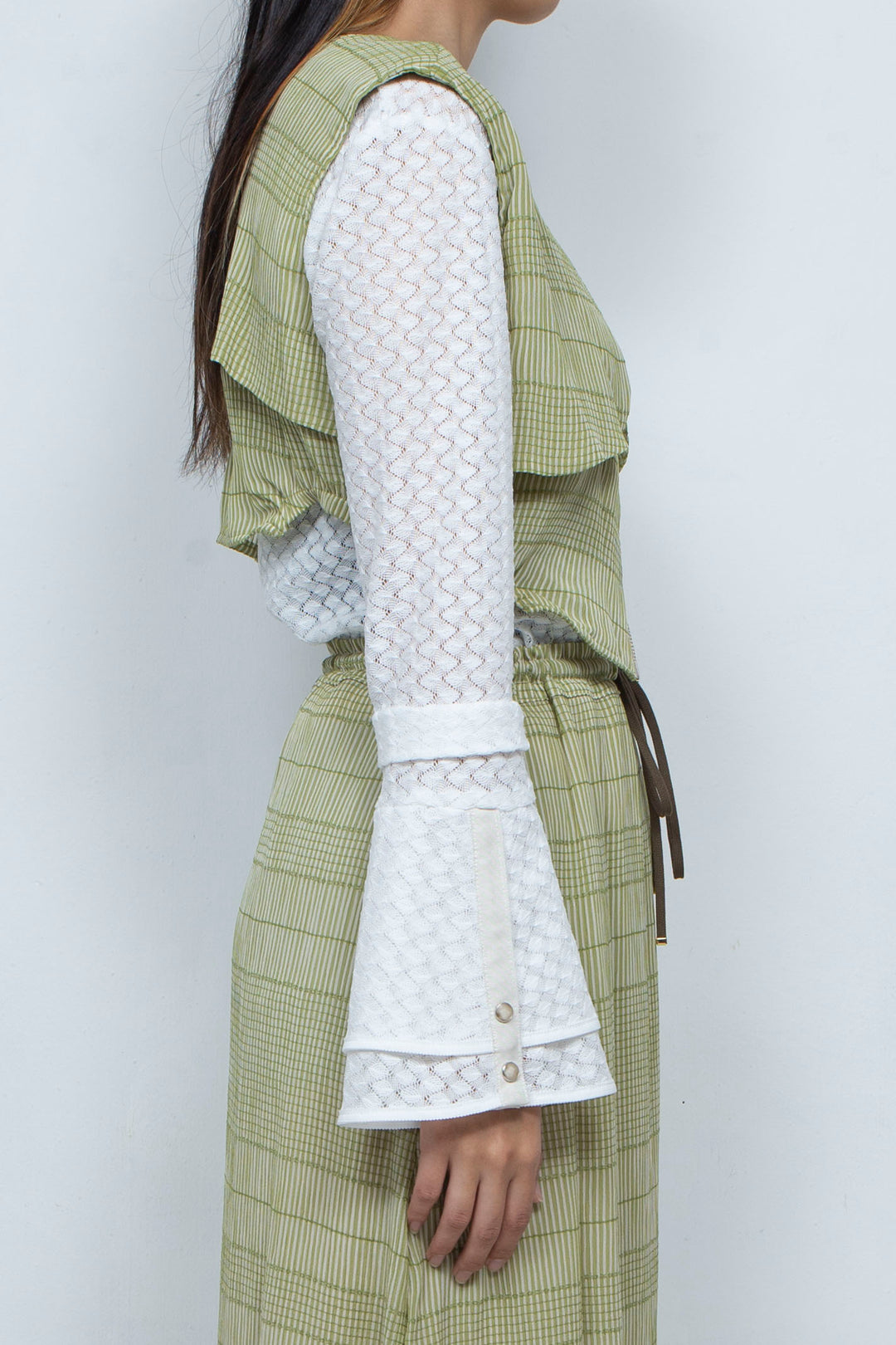 willow jacquard vest