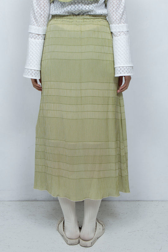 willow jacquard skirt