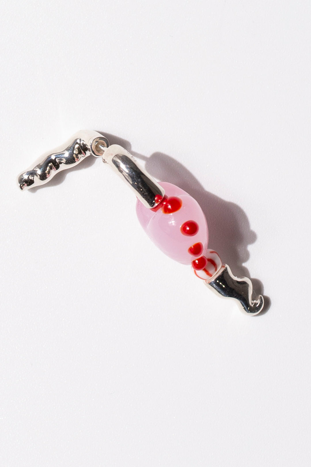 Pink Heart Earring