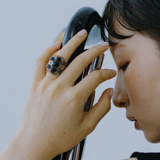 TEARDROP FRAME RING