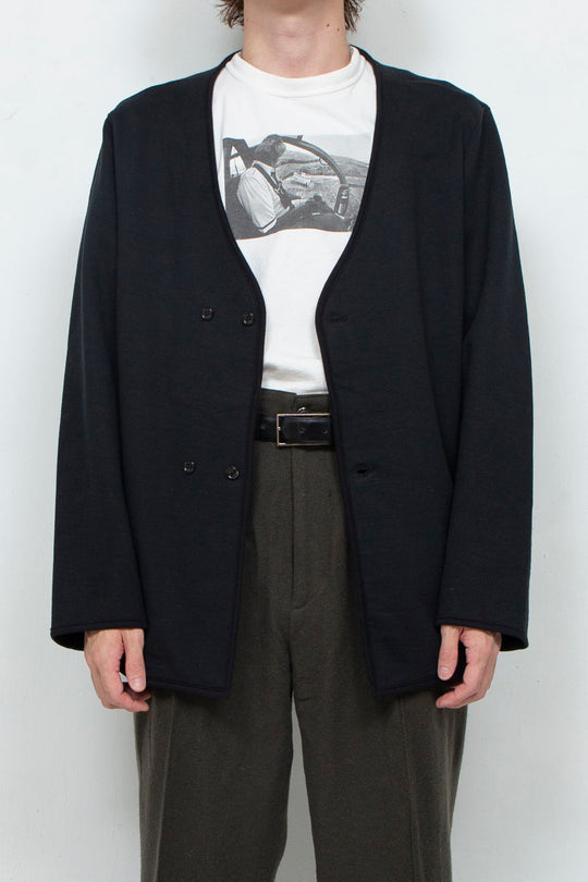 Sweat Cardigan Black