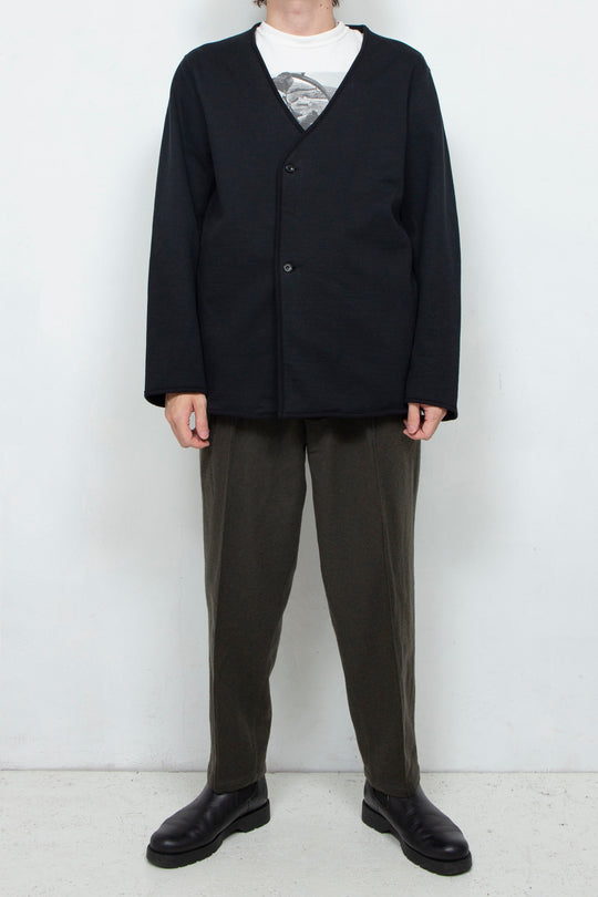 Sweat Cardigan Black