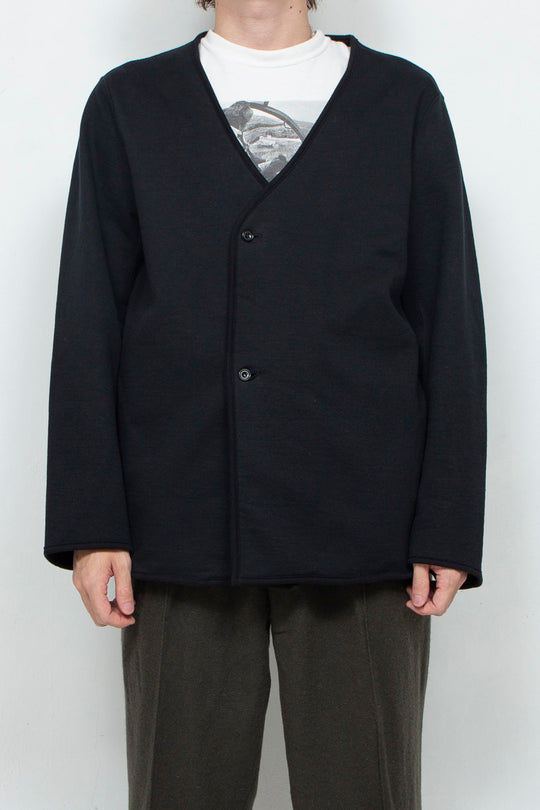Sweat Cardigan Black