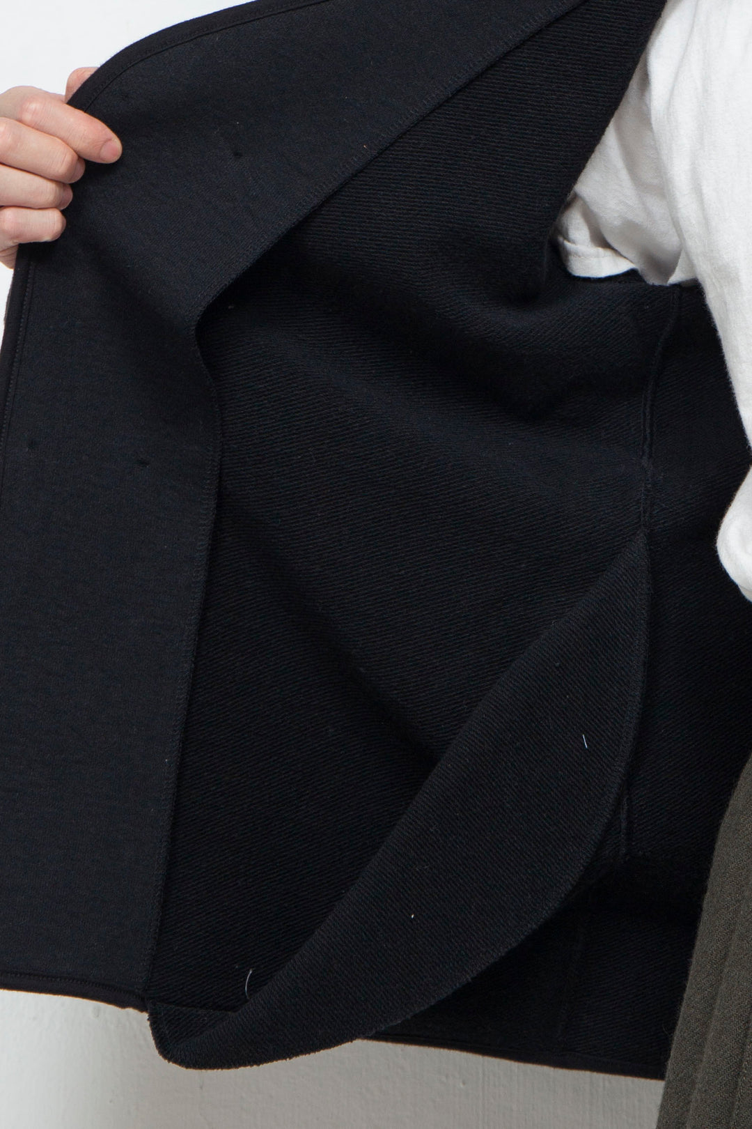 Sweat Cardigan Black