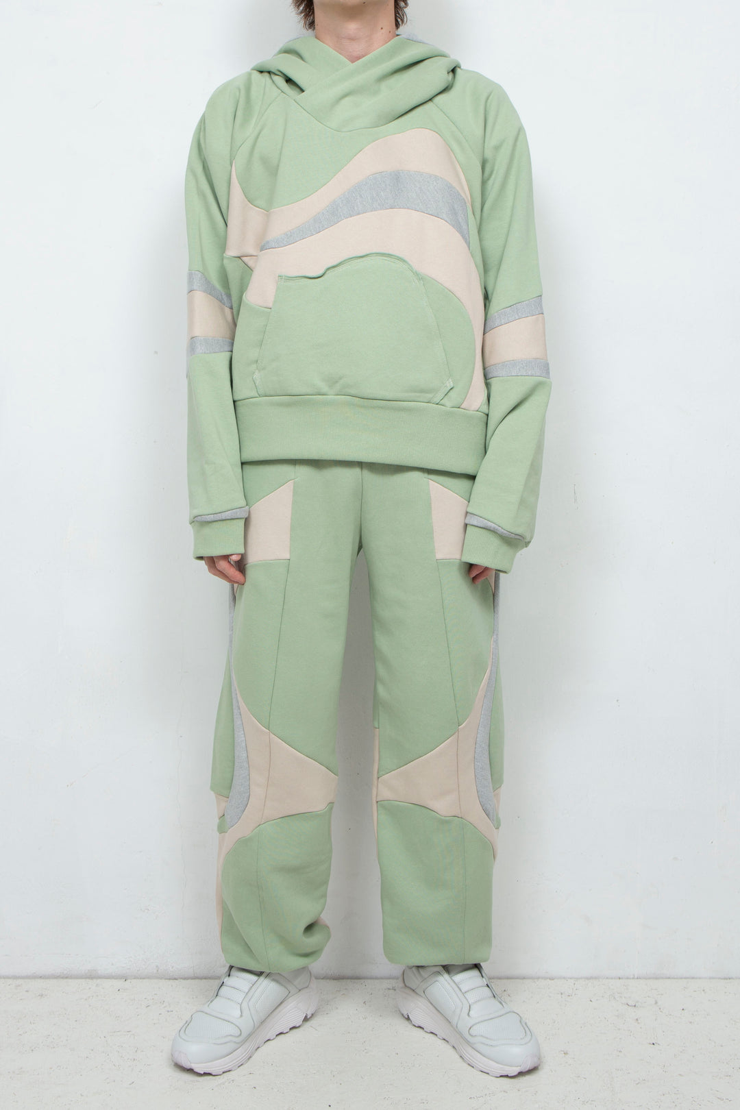 フロウスウェットパンツ グリーン M