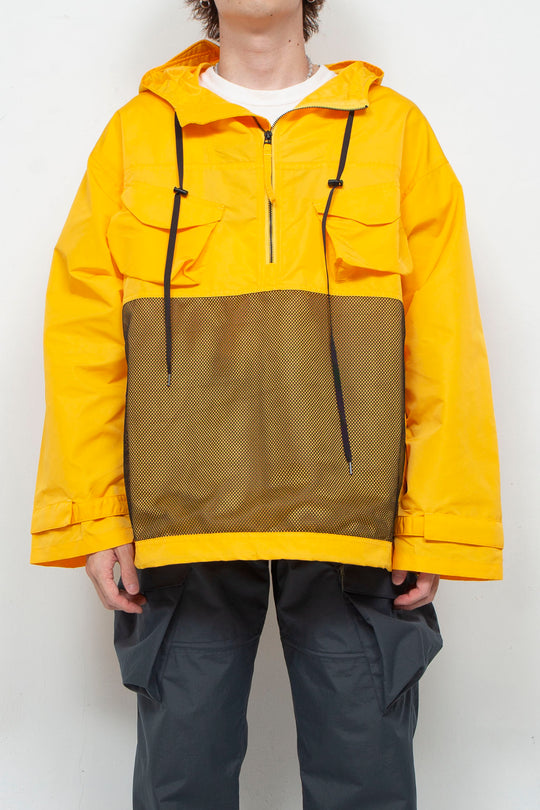 DEFORMATION NAVY DECK ANORAK BLOUSON YELLOW