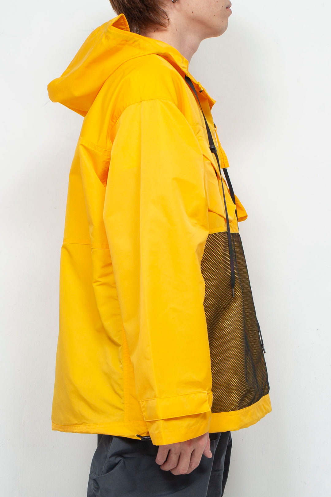 DEFORMATION NAVY DECK ANORAK BLOUSON YELLOW