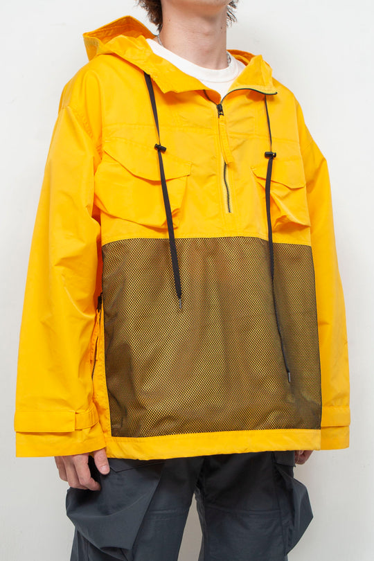 DEFORMATION NAVY DECK ANORAK BLOUSON YELLOW