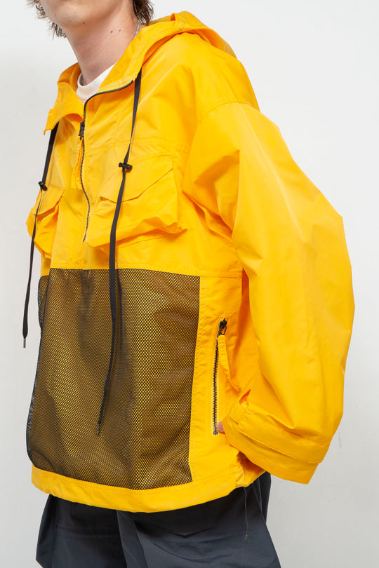 DEFORMATION NAVY DECK ANORAK BLOUSON YELLOW