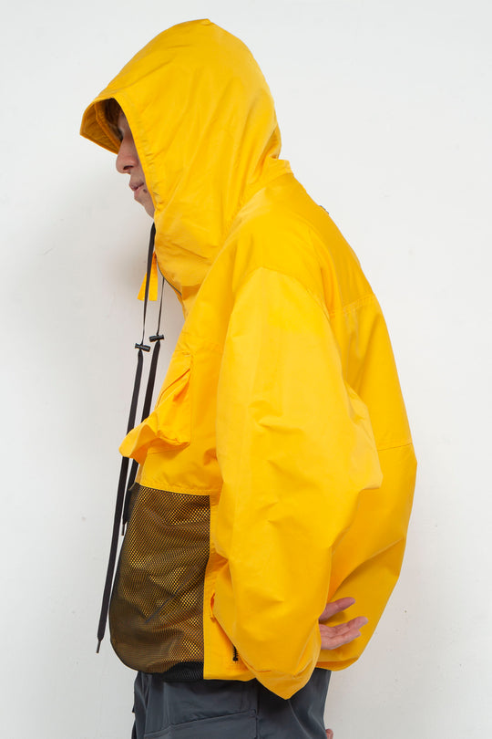 DEFORMATION NAVY DECK ANORAK BLOUSON YELLOW