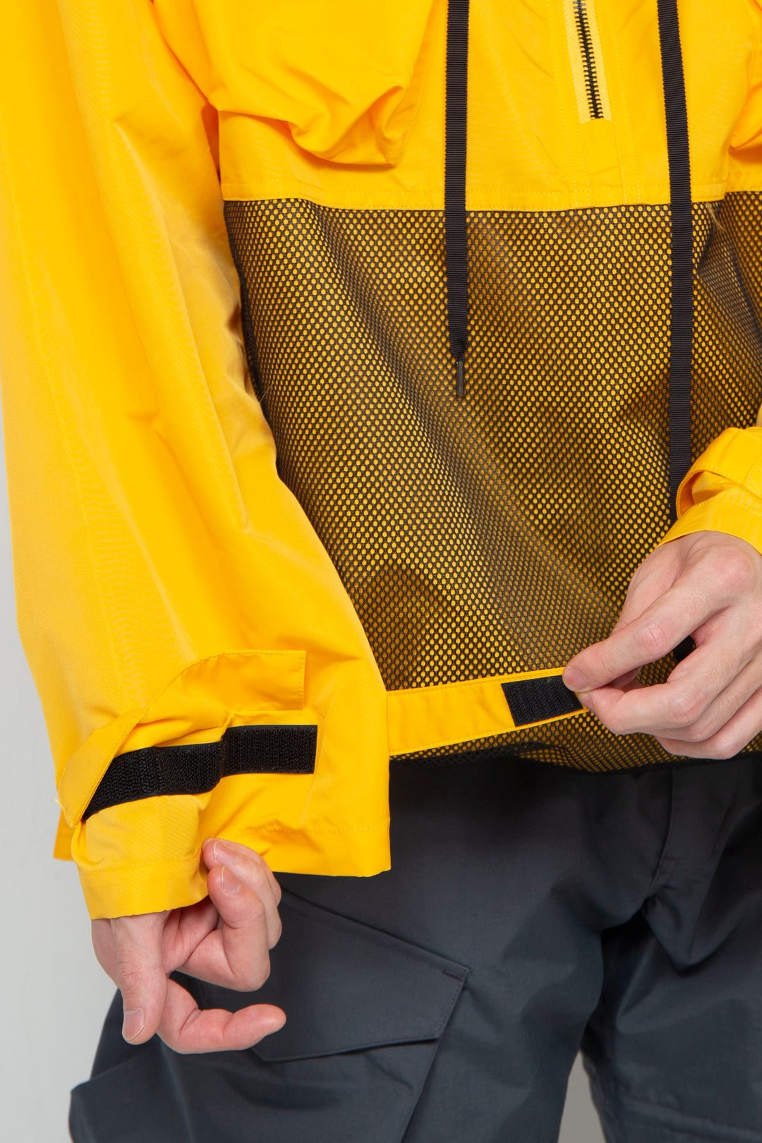 DEFORMATION NAVY DECK ANORAK BLOUSON YELLOW