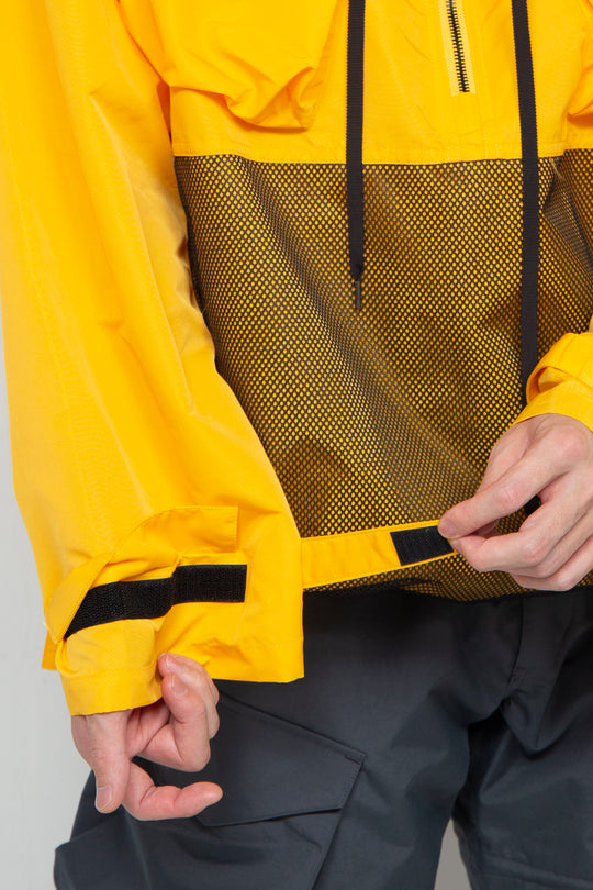 DEFORMATION NAVY DECK ANORAK BLOUSON YELLOW