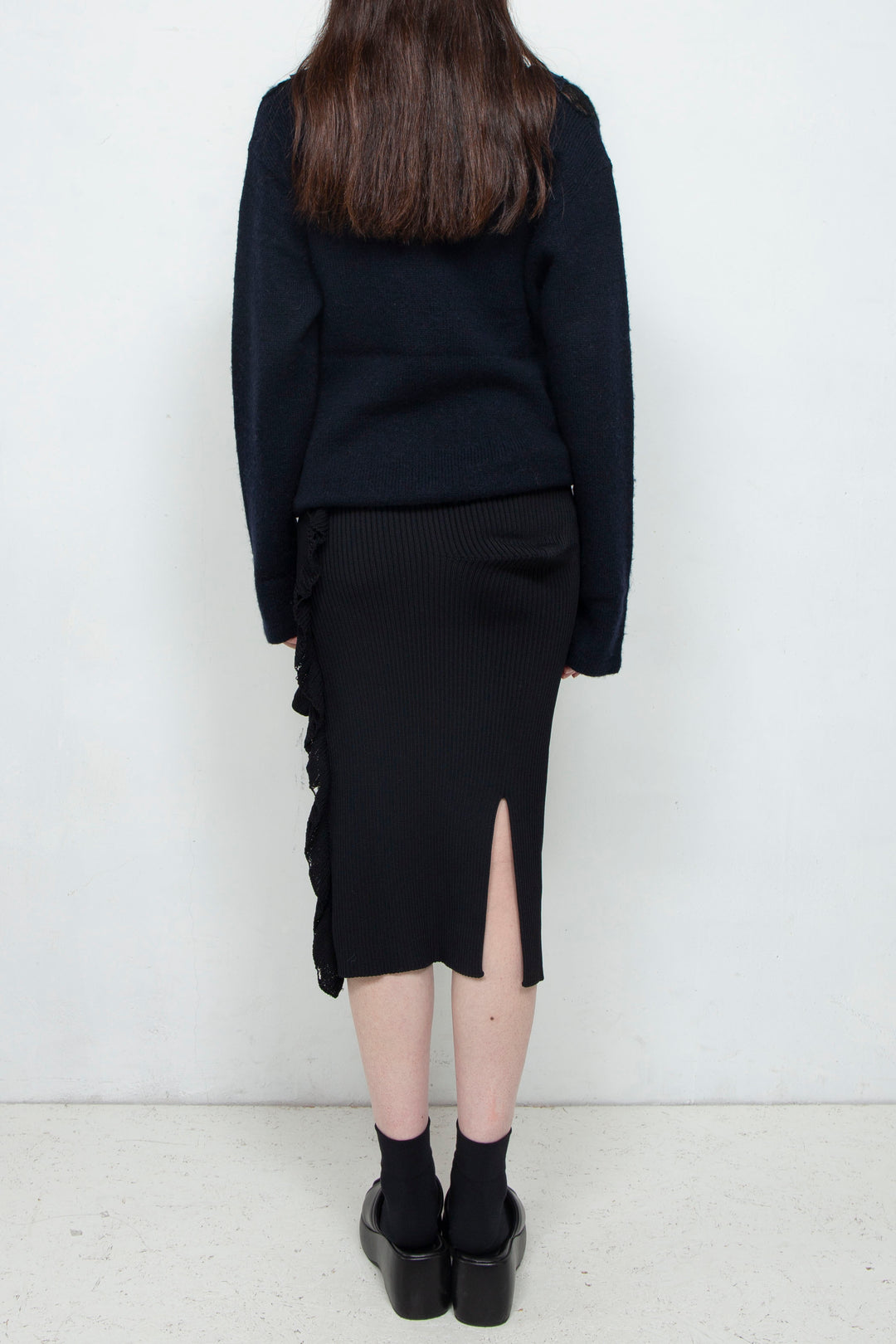 Deformed Skirt Black