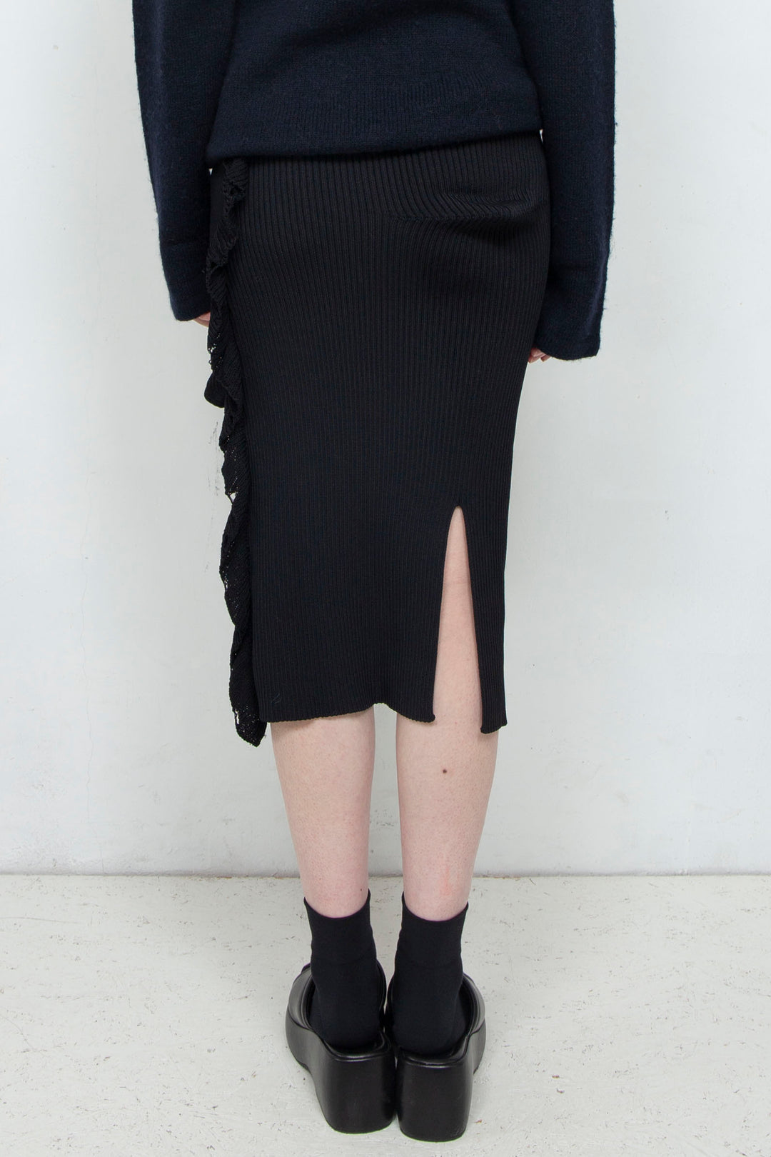 Deformed Skirt Black