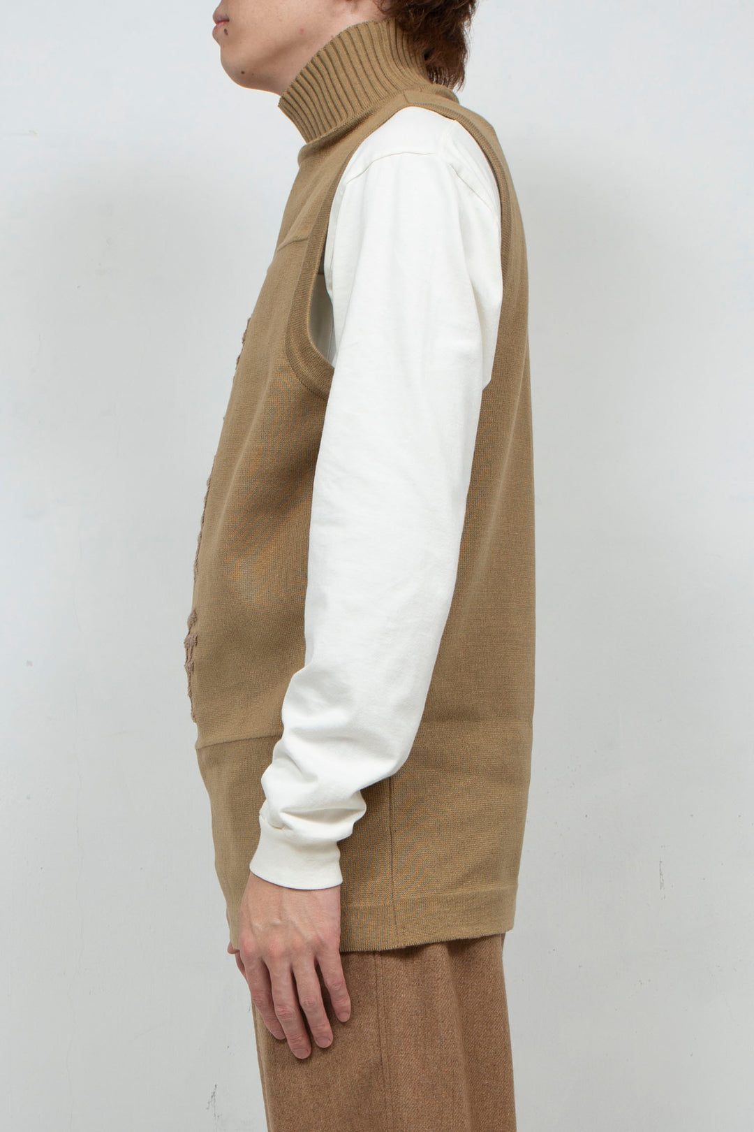Kakeziku Vest Beige