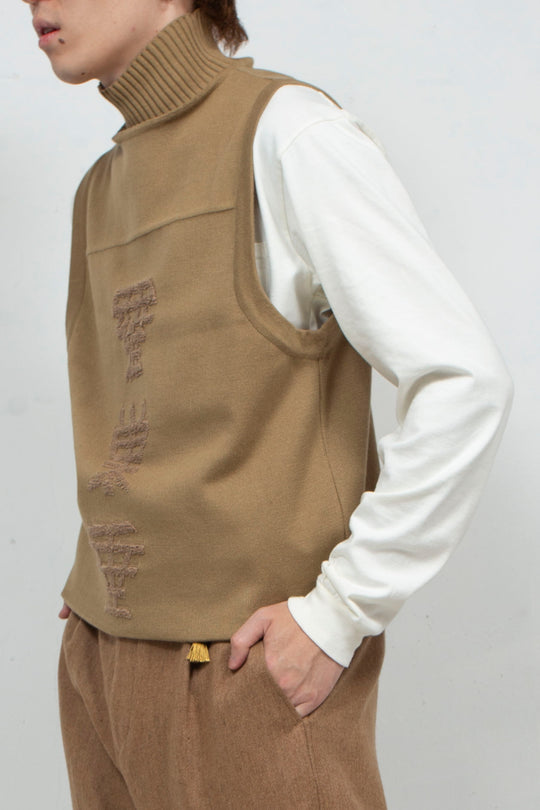 Kakeziku Vest Beige