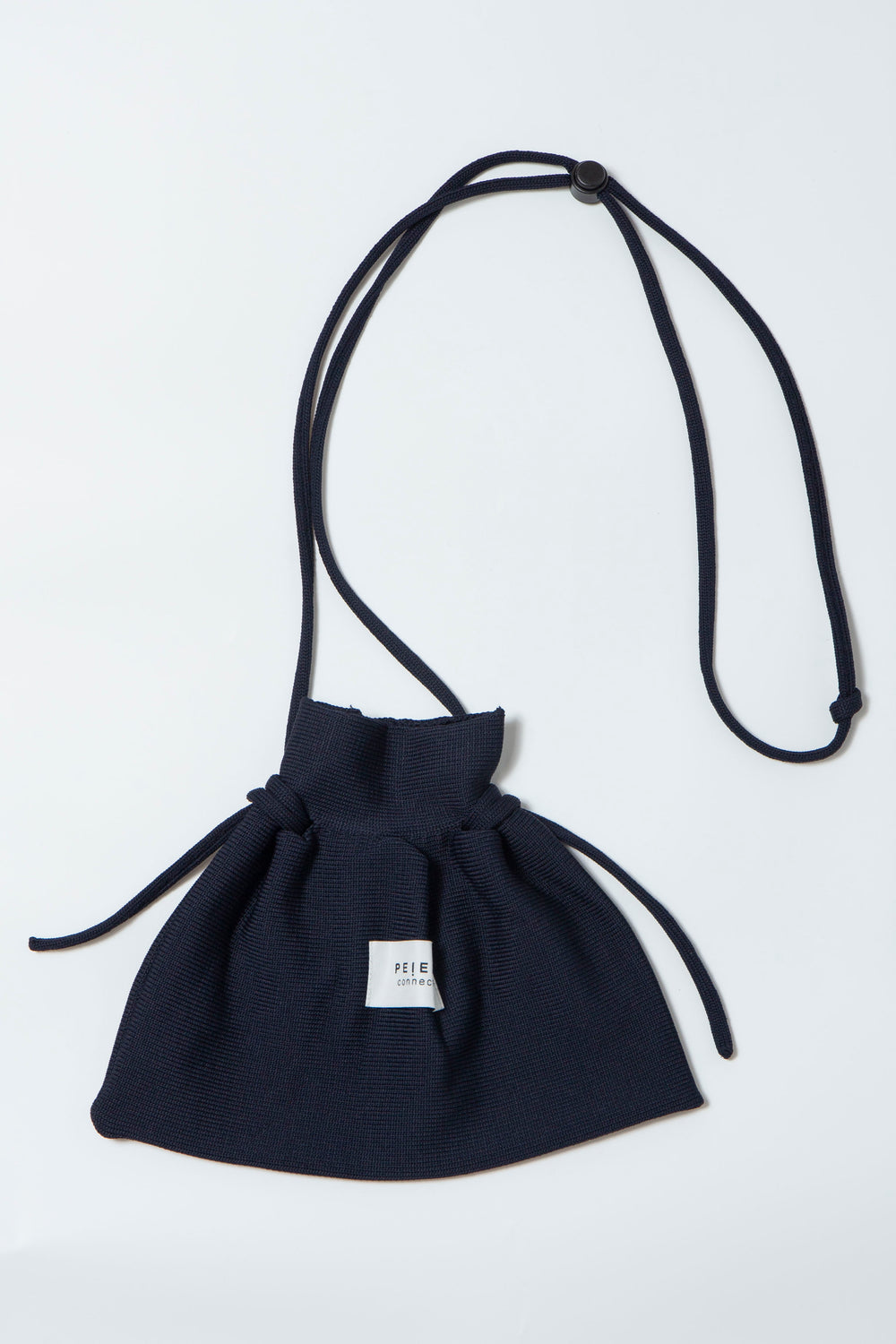 Knit Pocket Bag Dark Navy