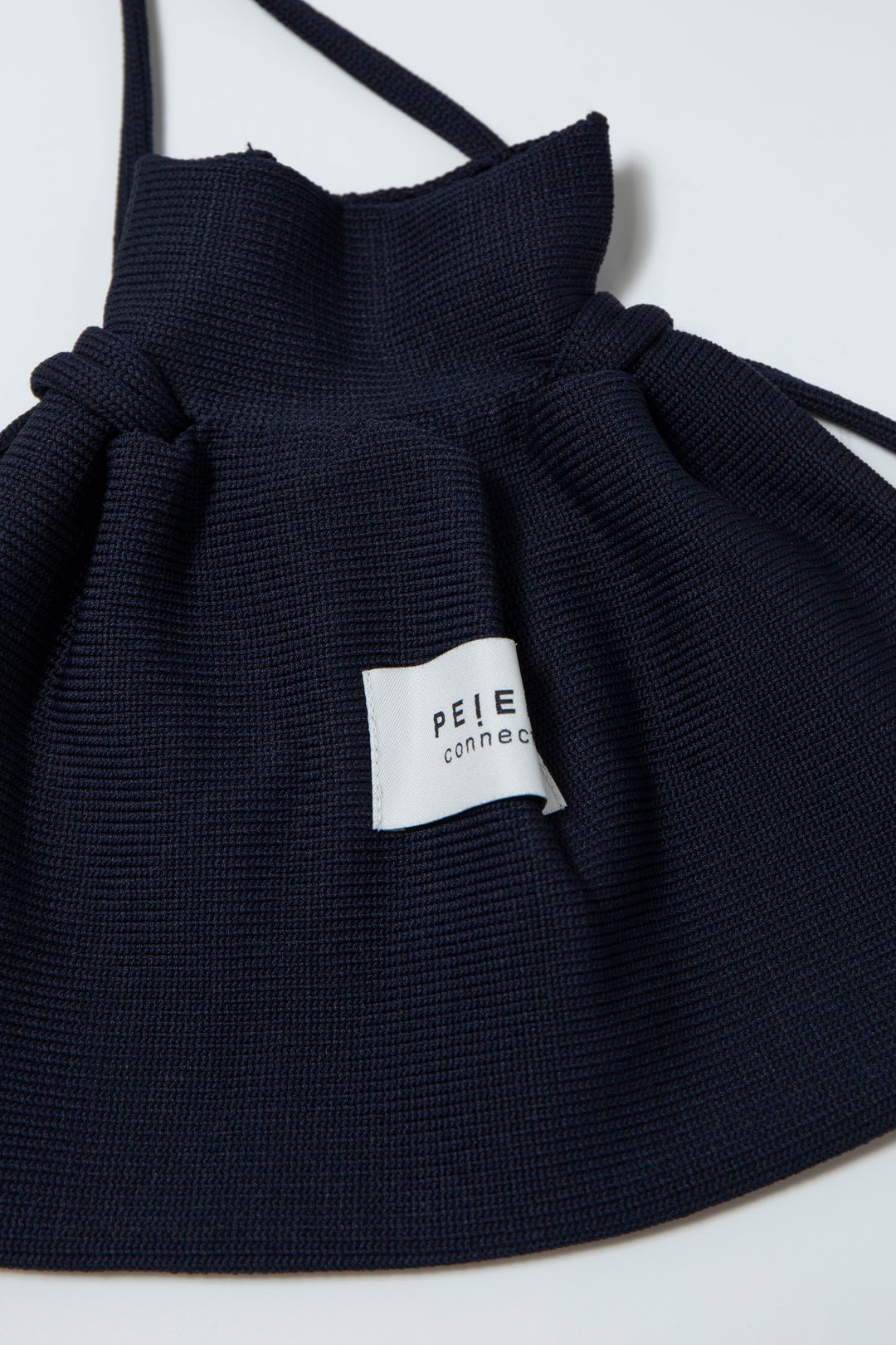 Knit Pocket Bag Dark Navy