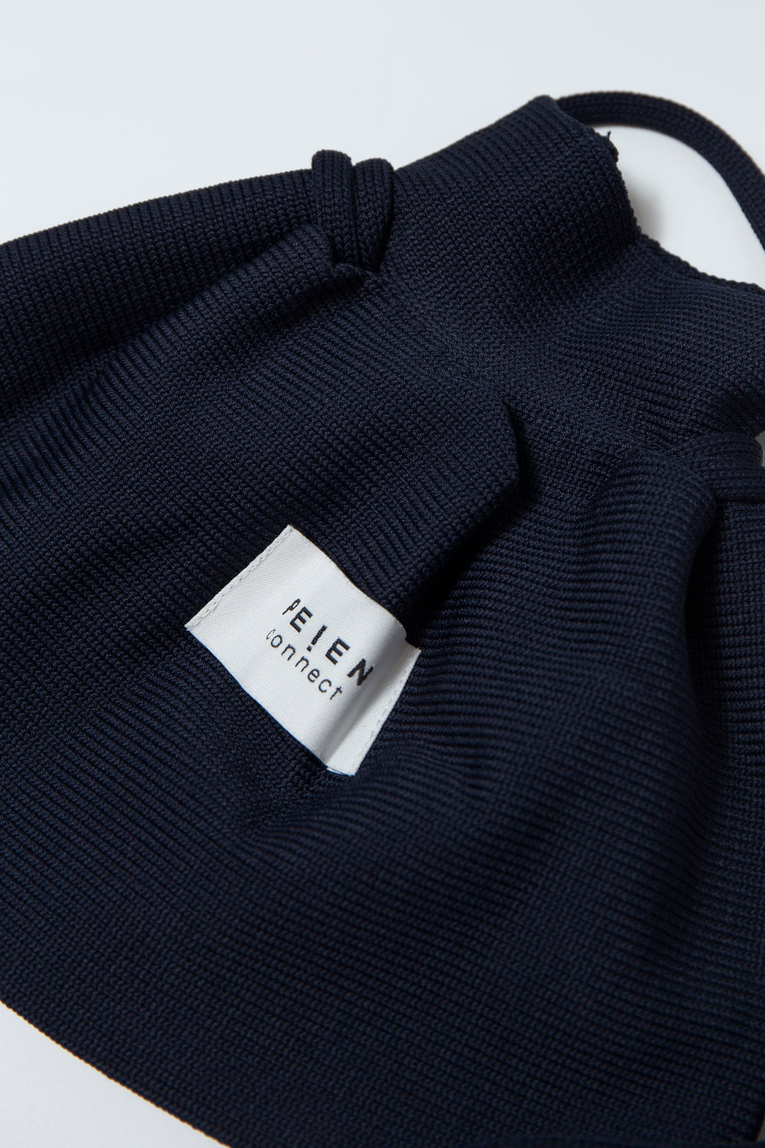 Knit Pocket Bag Dark Navy