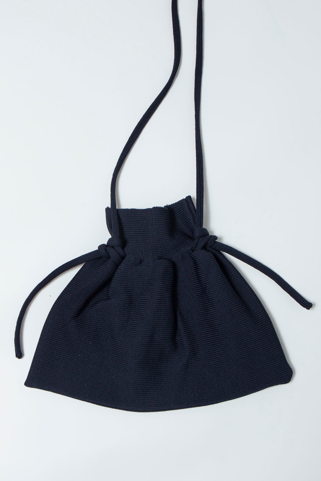 Knit Pocket Bag Dark Navy