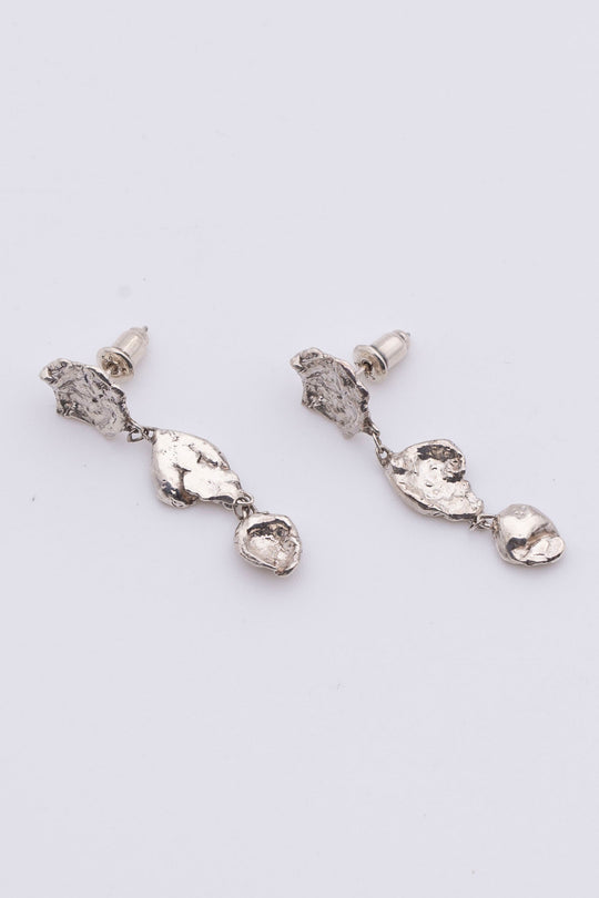 moonscape earrings silver BHE3