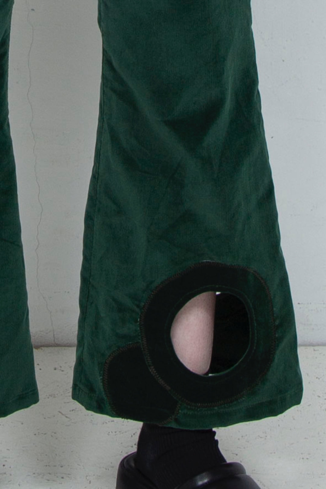 HOLE PUNCH SLACKS Moss