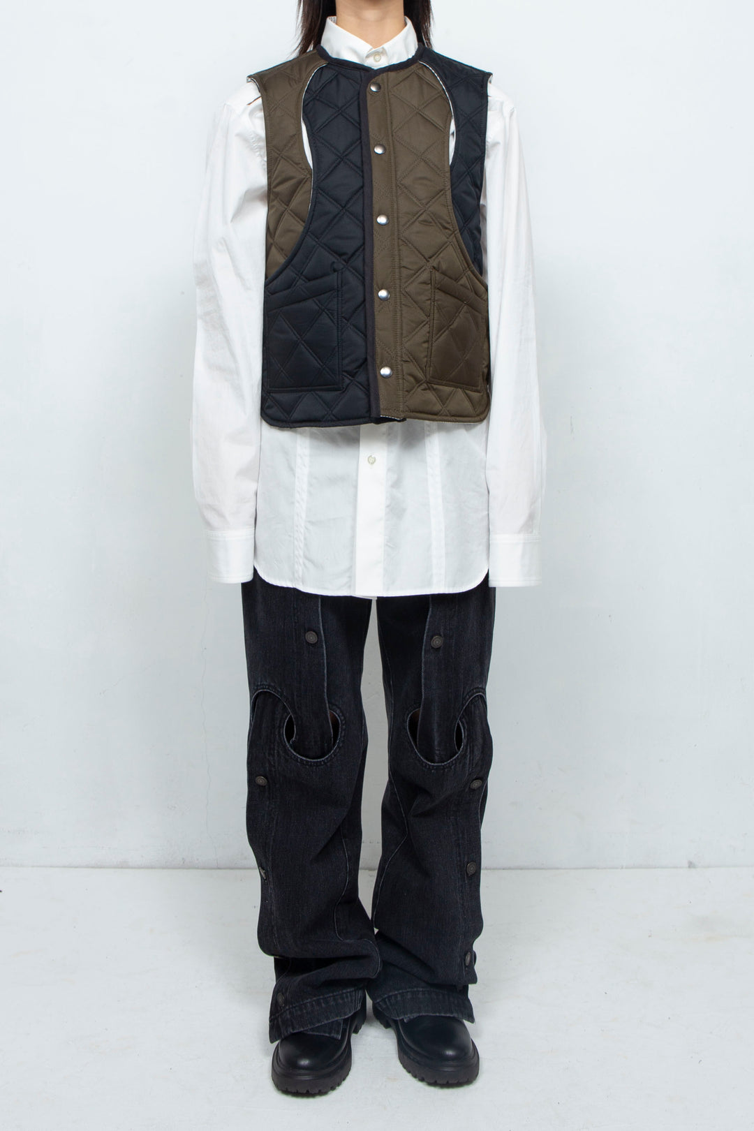 Assemble Quilting Vest Jacket