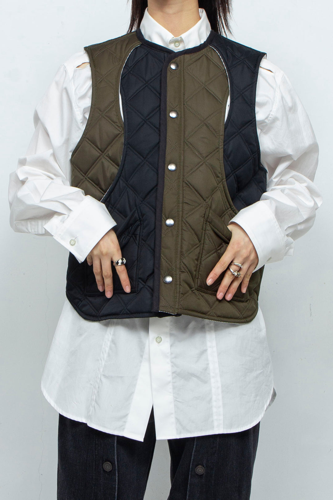 Assemble Quilting Vest Jacket