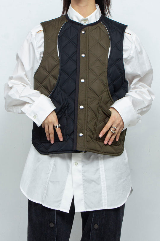 Assemble Quilting Vest Jacket