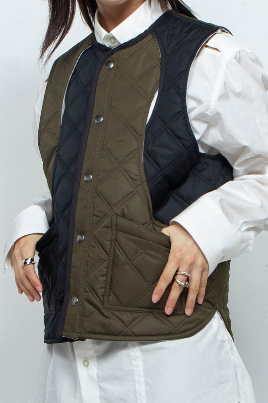 Assemble Quilting Vest Jacket