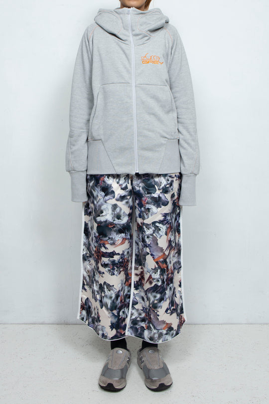 ムーンハイネックパーカー Grey