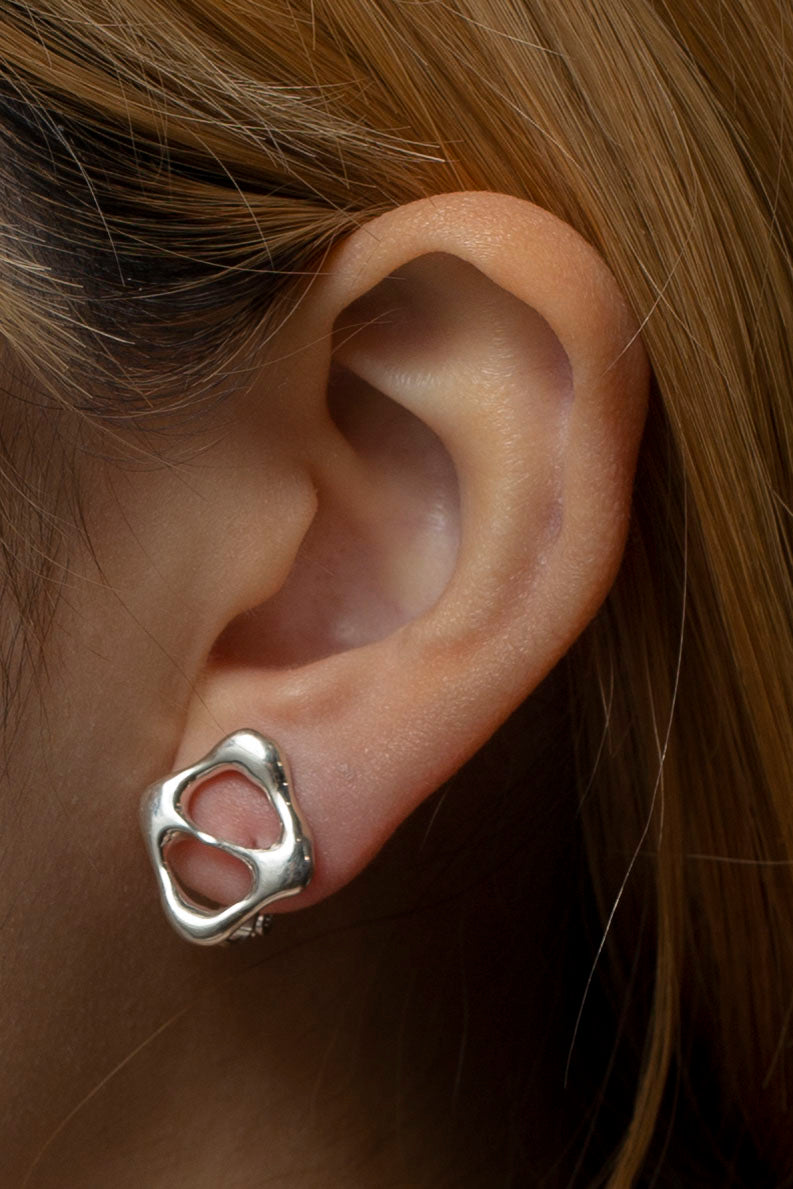 Water droplets E / EARRING