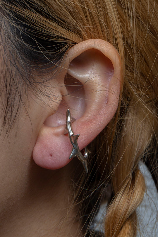 thorny ear cuff