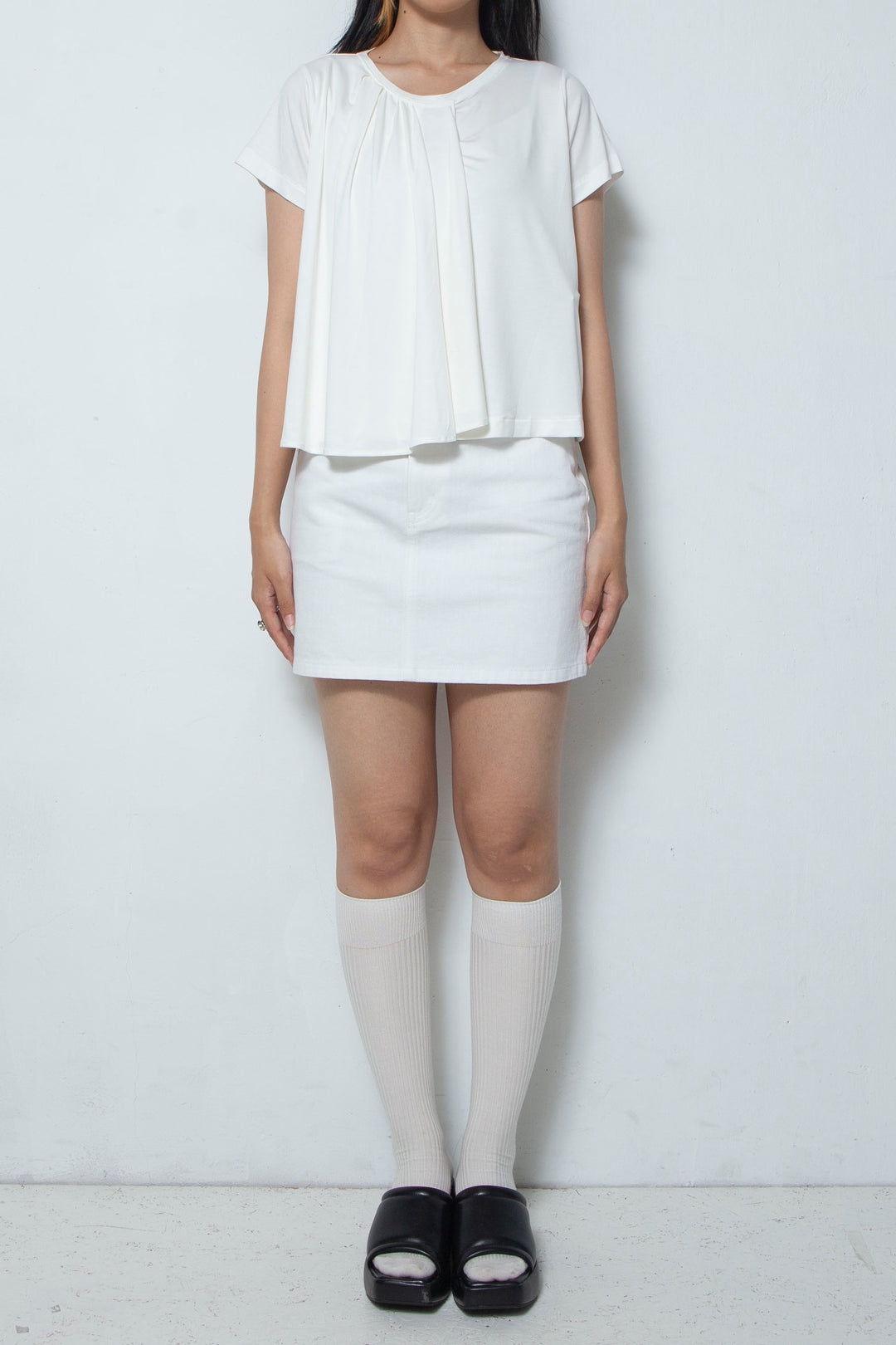 Flared T-shirt