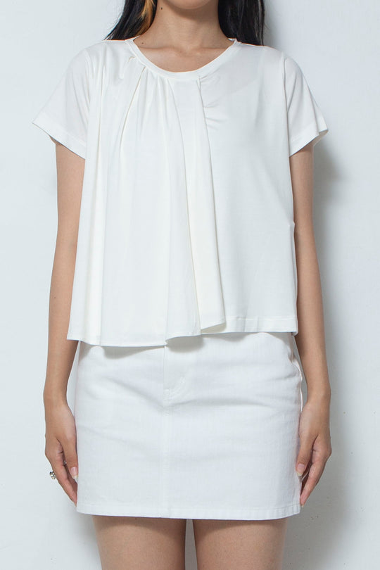 Flared T-shirt