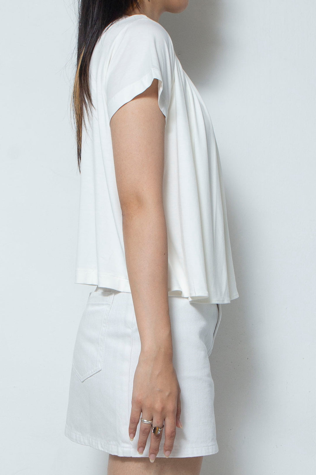 Flared T-shirt